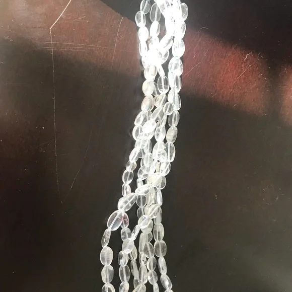 Vintage Clear Stone Necklace - Picture 3 of 4